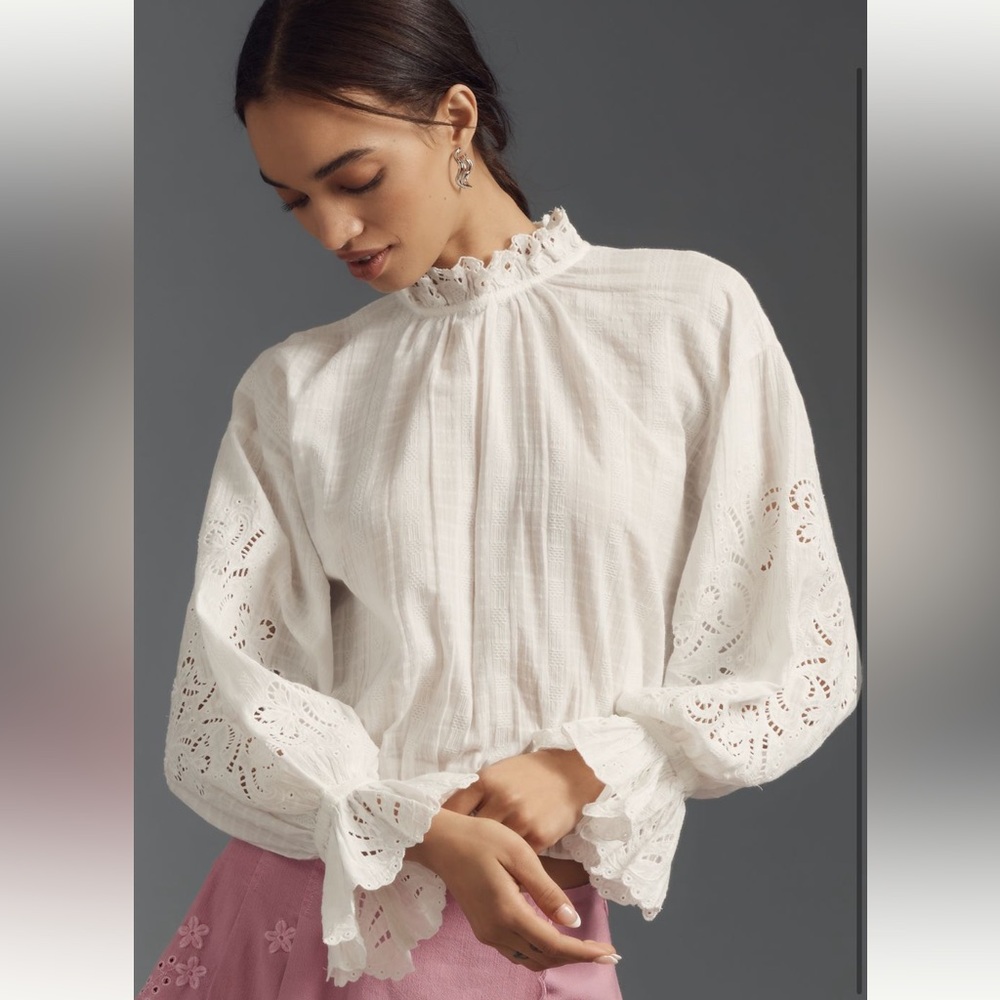 PILCRO Bubble Blouse